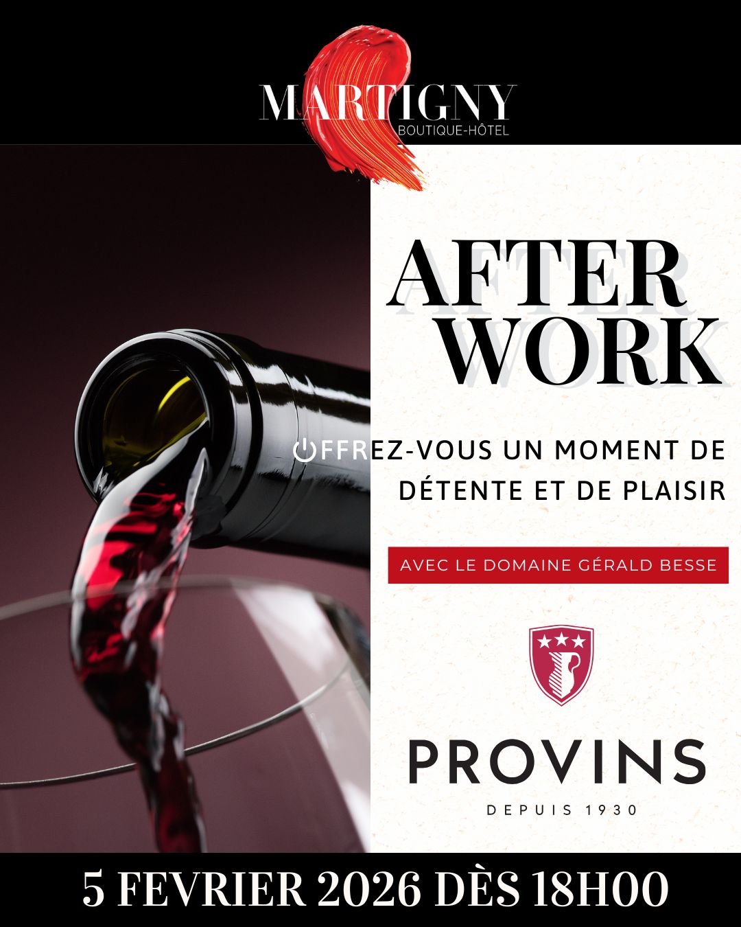 Afterwork Février 2026