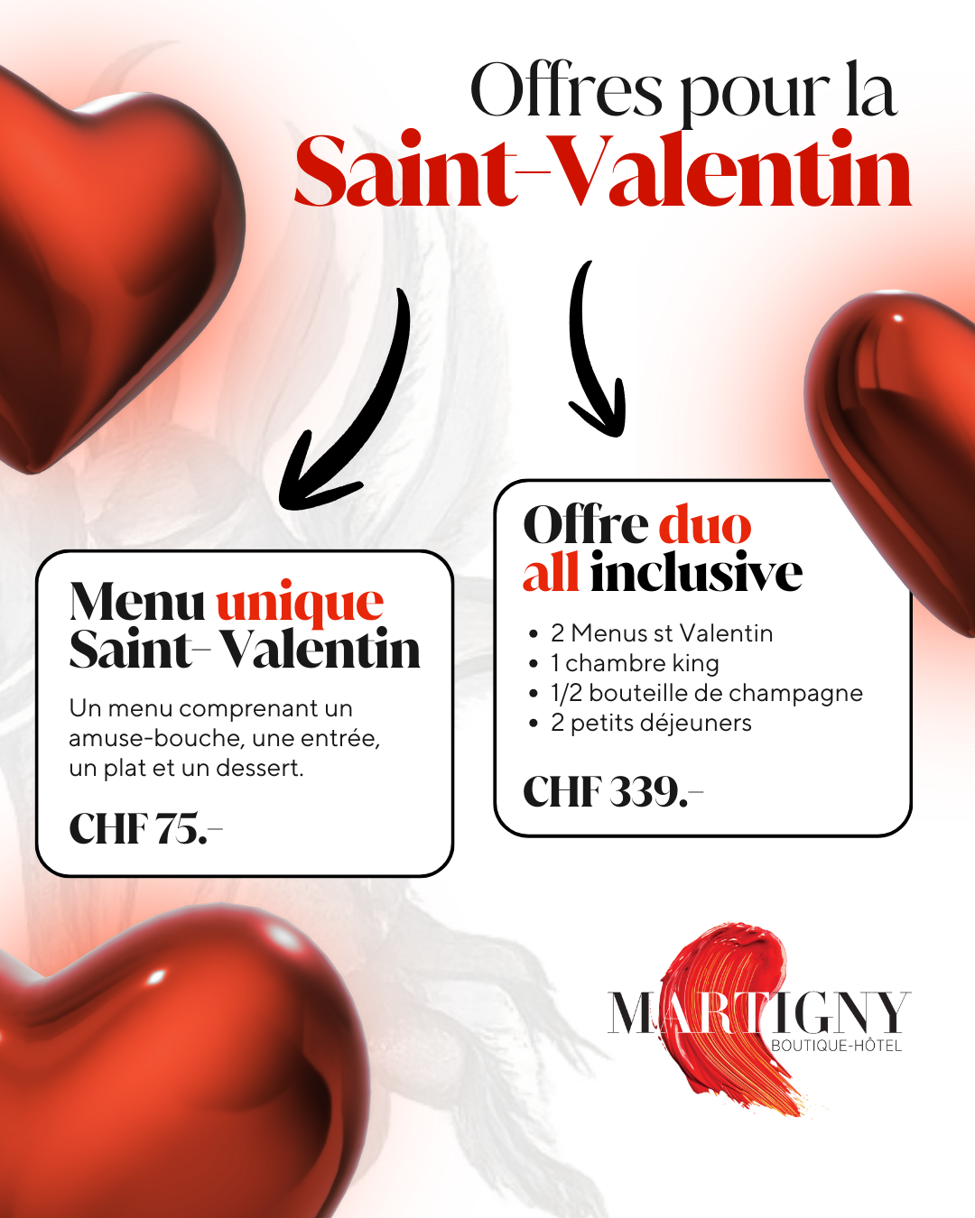 Offre St Valentin
